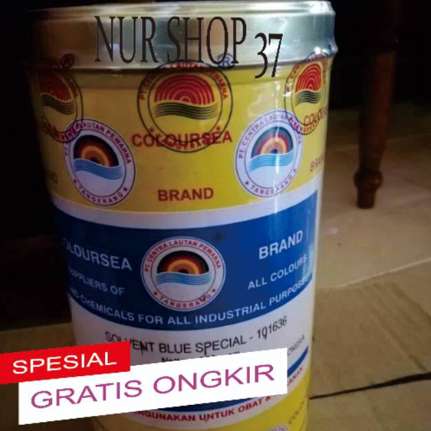 

Pewarna minyak coloursea warna biru KODE T3Z3