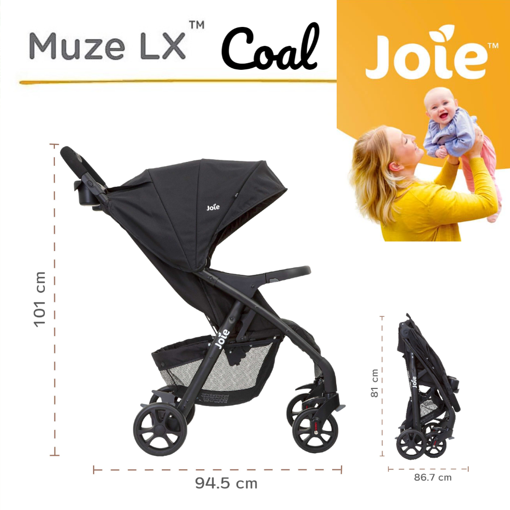 Kereta Dorong Joie Meet Muze LX / Joie Muze LX / Stroller Joie / Stroller Lipat / Stroller Anak
