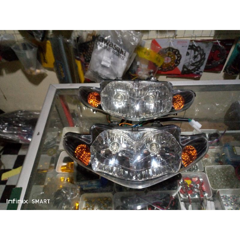 Reflektor depan Shogun 125 r shogun SP. th 2005 sampai 2009