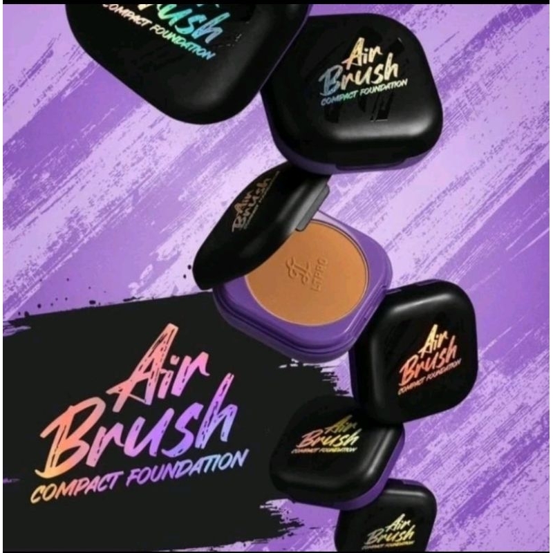 LT Pro Air Brush Compact Foundation | Lt Pro Two Way Cake | Lt Pro Bedak Padat