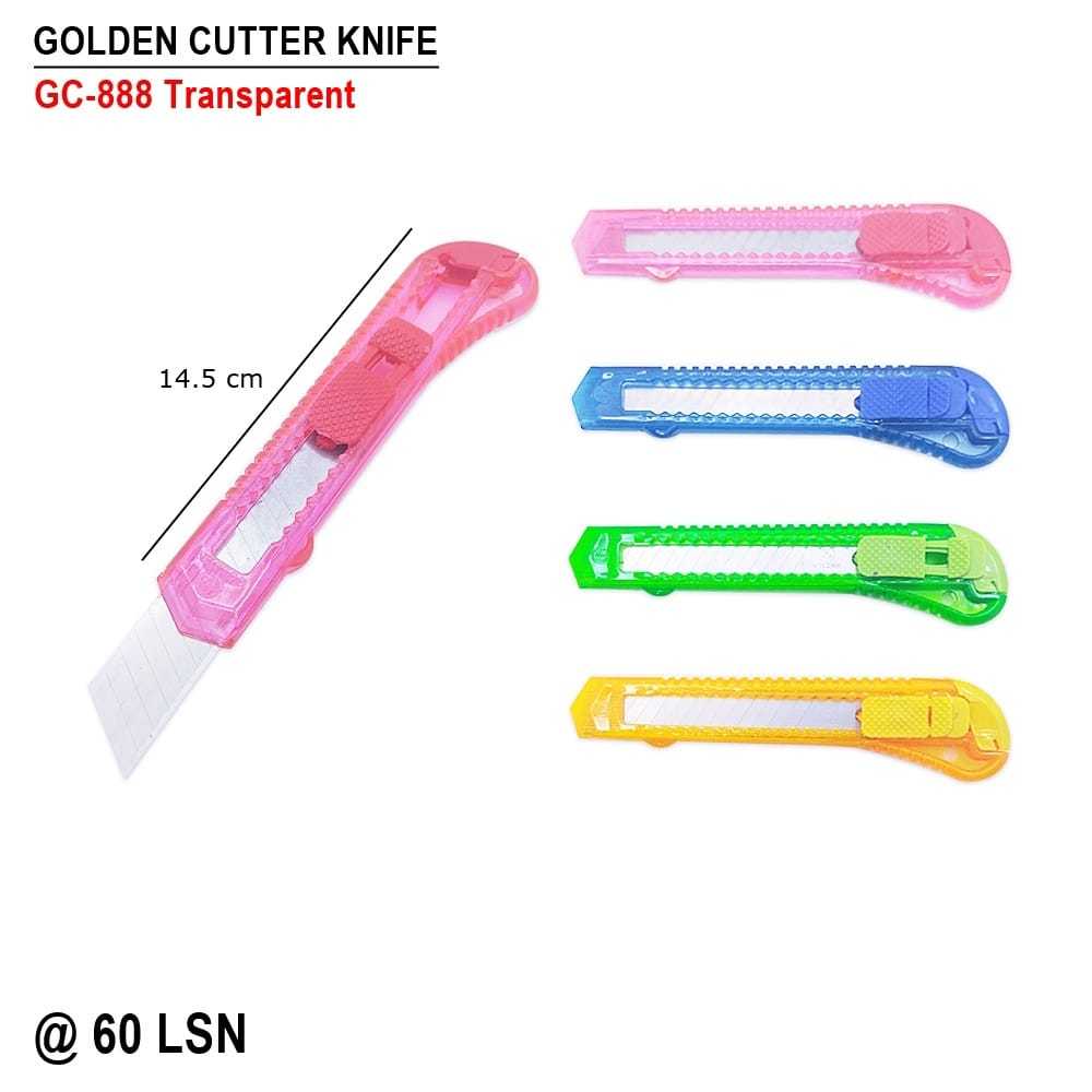 

Knife Cutter Blade Golden 1 Pak isi 12 / Kater / Cutter Knife