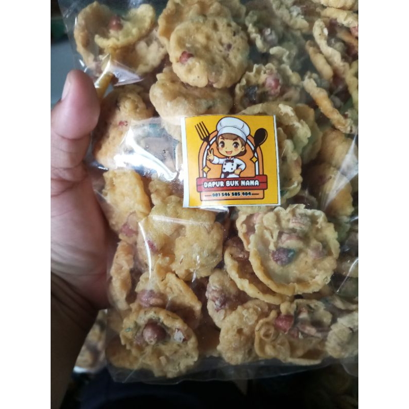 

peyek koin dapur buknana 250gr