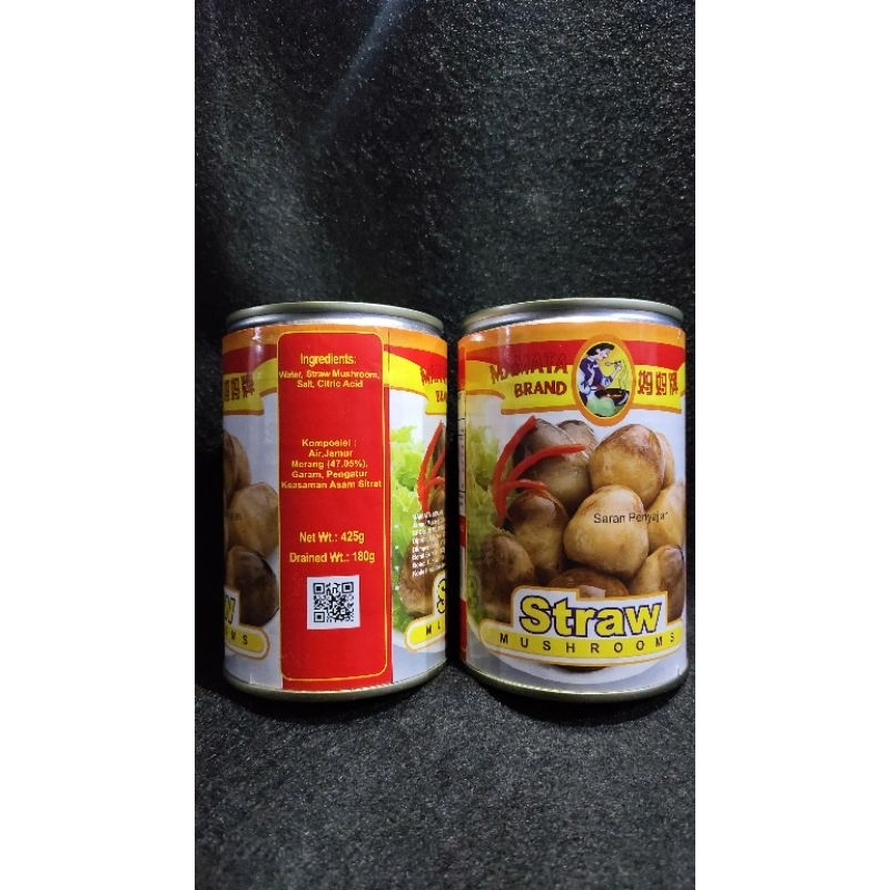 

Straw mushroom (cauko) 425gram
