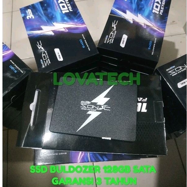 SSD 128 GB SATA/ SSD BULDOZER 128GB SATA GARANSI 3 TAHUN