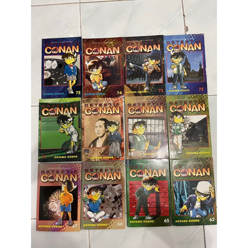Komik Preloved Detective Conan—Komik Second—Buku Preloved—komik preloved second mulus