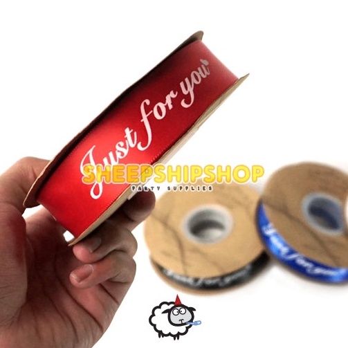 

Beli Diskon PITA BUKET BOUQUET BUNGA JUST FOR YOU CELLOPHANE RIBBON PITA KADO HIAS SATIN SATEN Ukuran 25 CM