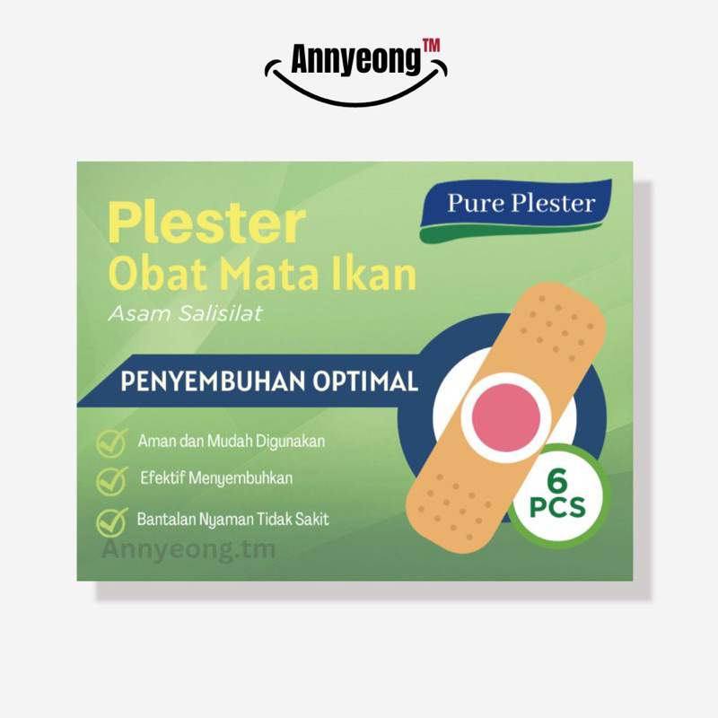 [1 PACK] Plester Mata Ikan / Plaster Kutil / Callusol / Foot Callus / Foot Callusol/ Foot Corn Remov