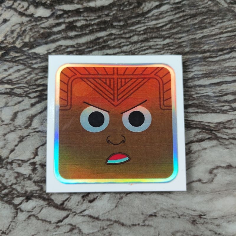 

Stiker Hologram Marvel Okoye Square