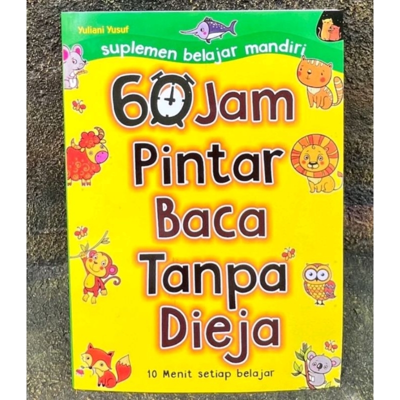 

60 JAM PINTAR BACA TAMPA DIEJA FULL COLOR BESAR KECIL