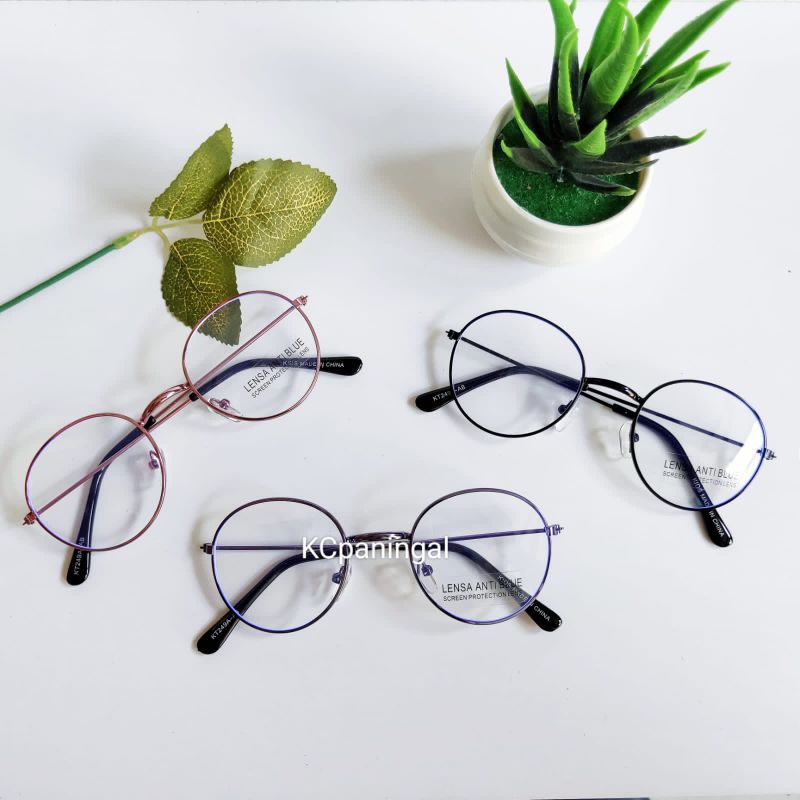 Kacamata anak anti radiasi frame besi