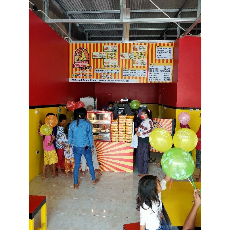 

FRANCHISE FRIED CHICKEN HARVEST KEMITRAAN WARALABA PELUANG USAHA AYAM GORENG