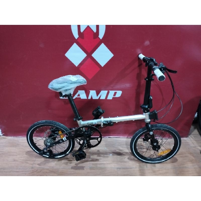 Sepeda Lipat Element Troy X8 Silver