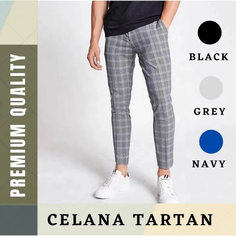 TERLARIS NO.1 Celana Tartan Panjang I Tartan Panjang I Tartan Panjang Pria | Celana Tartan Panjang |