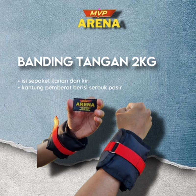 Pemberat kaki tangan 2kg Bendel kaki dumbel kaki dumbel 2kg Banding kaki 2kg pemberat kaki 2 kg