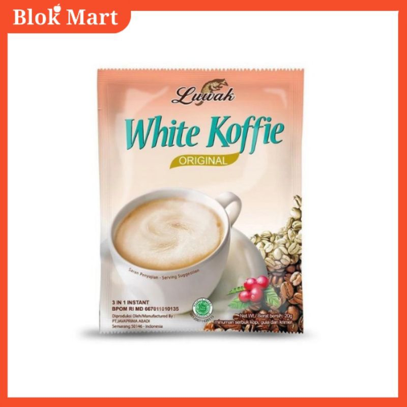 

Luwak White Koffie 10 Sachet / 1 Renceng