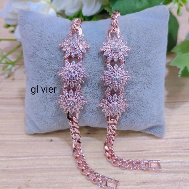 Gelang Bintang Laut Replika Berlian, Awet Dipake Harian, Cocok dipake Kondangan