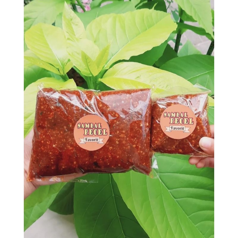 

Sambal Pecel Spesial Pedas Manis Gurih 500gr