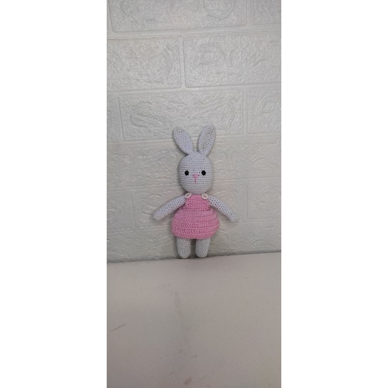 Boneka bunny rajut / boneka rajut / amigurumi rajut