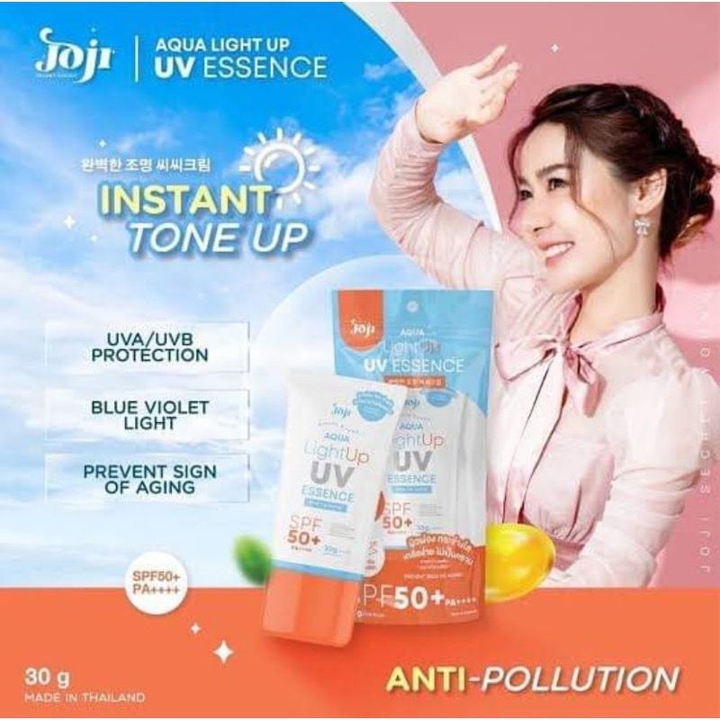 Joji aqua light up spf 50 pa+++ sunscreen Thailand