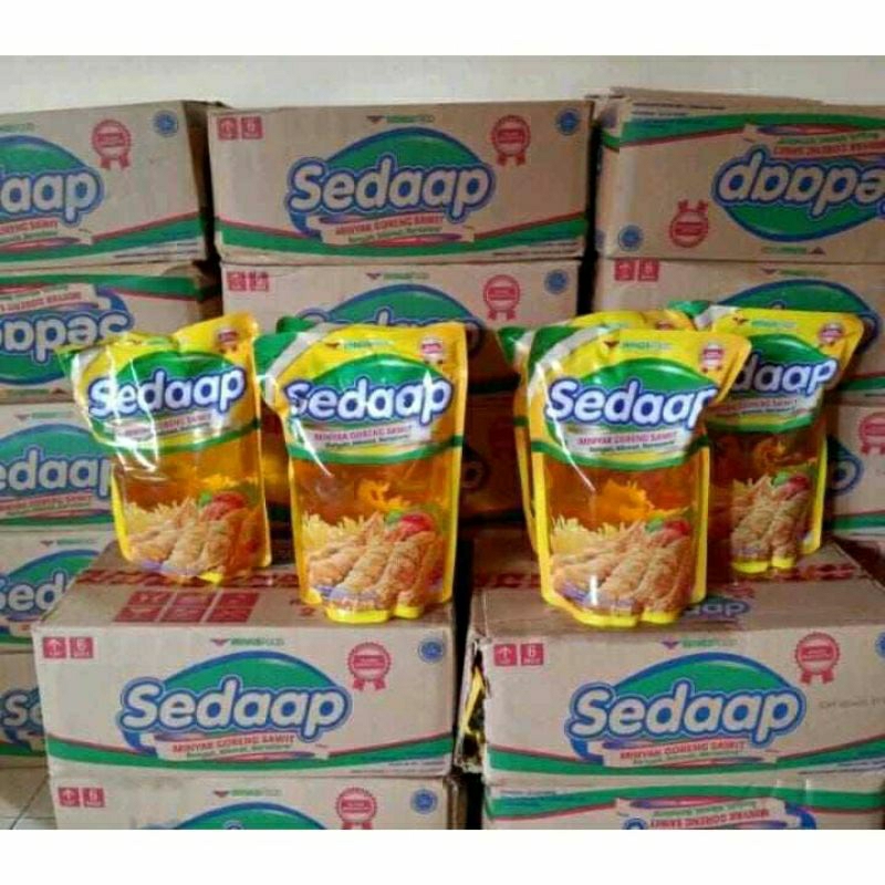 

[COD] MINYAK GORENG SEDAAP 1 LITER REFILL/ SEDAAP MINYAK GORENG POUCH 1 LITER