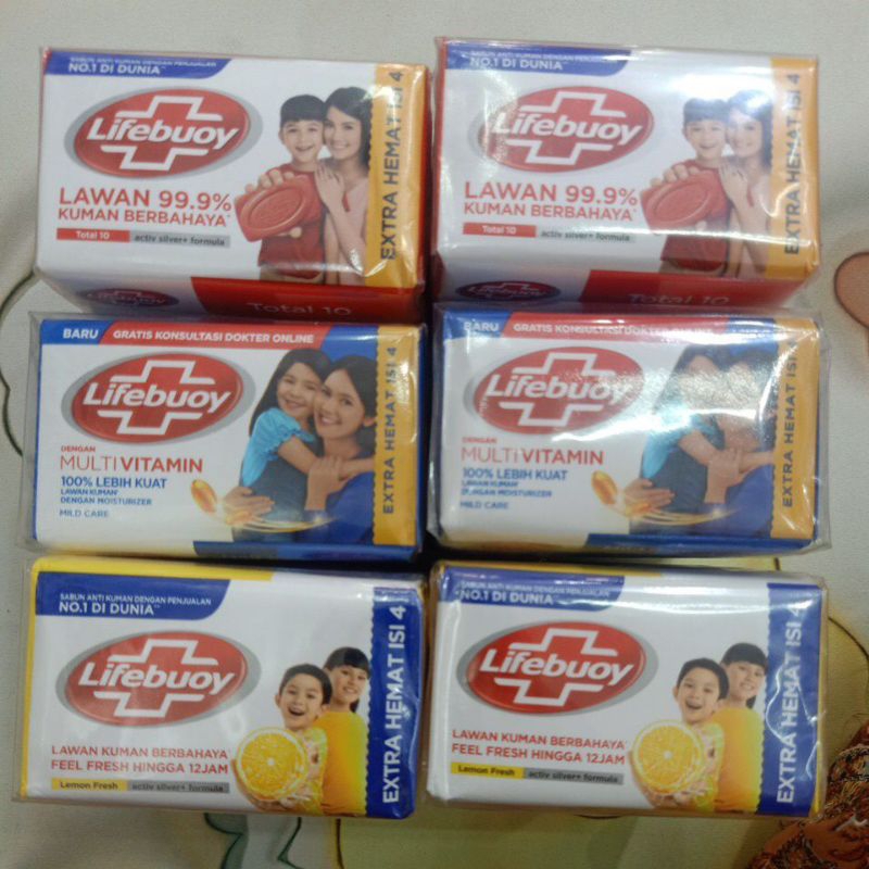 LIFEBUOY ISI 4 PIS 110GR