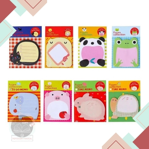 

Sticky Notes Karakter lucu memo tempelean kertas