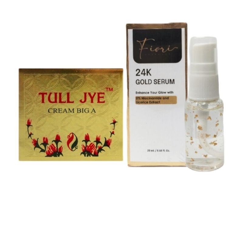 TULL JYE DAY CREAM MERAH + 24K SERUM GOLD + BONUS