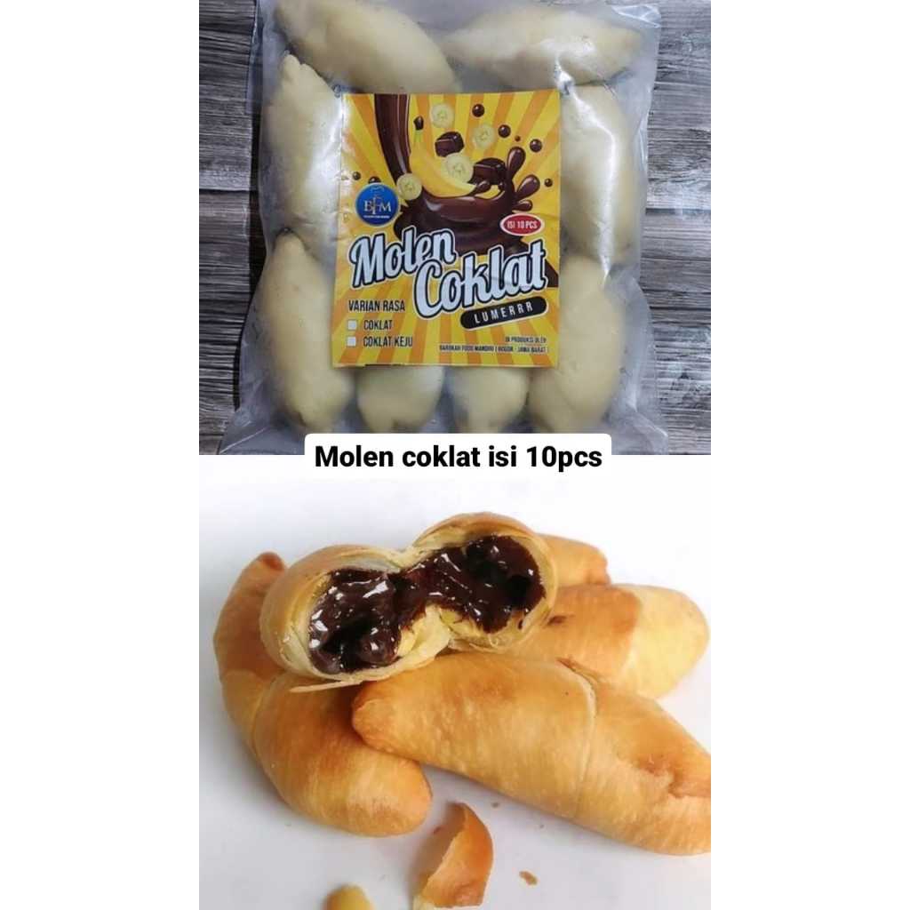 

Pisang molen coklat ekonomis isi 10pcs frozen food