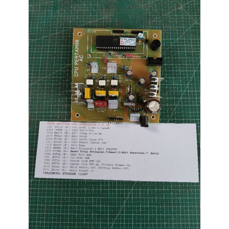 CPU AC ATMEGA 32A V.3.1a pom mini digital