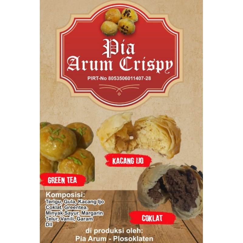 

Pia Arum Crispy