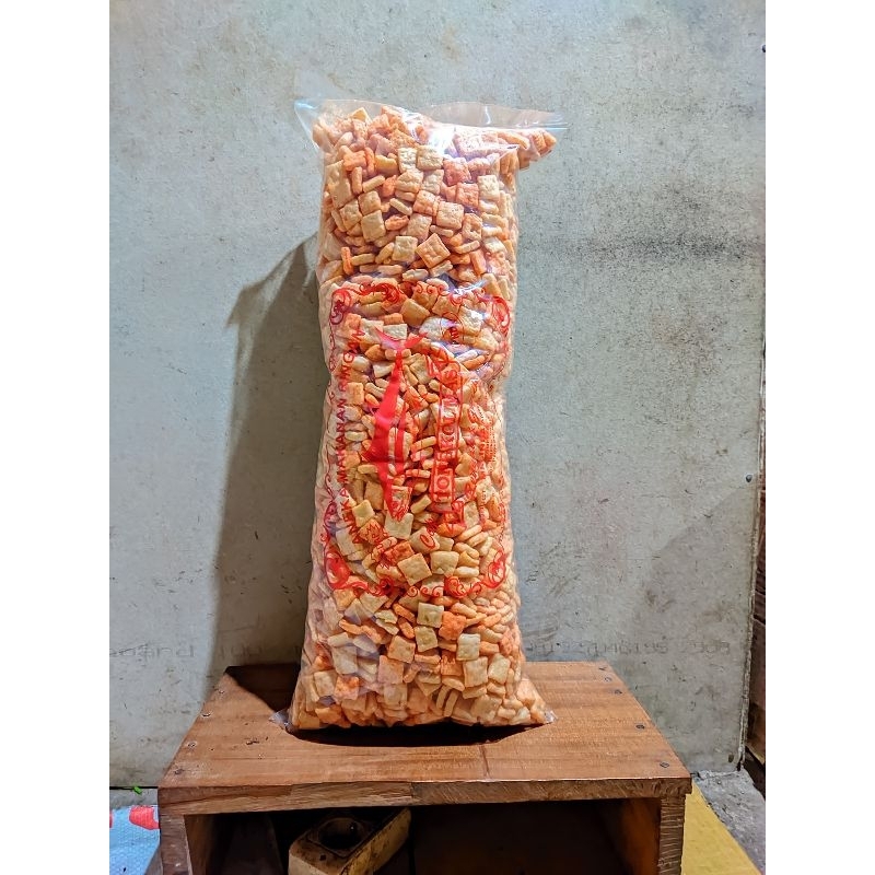 

Kerupuk tahu viral 500g pedas dan original