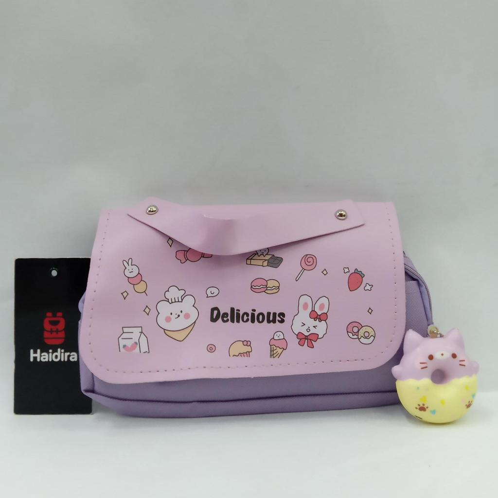 

Tempat Pensil Kotak Pensil 2 Layer Squishy delicious Pensil Case