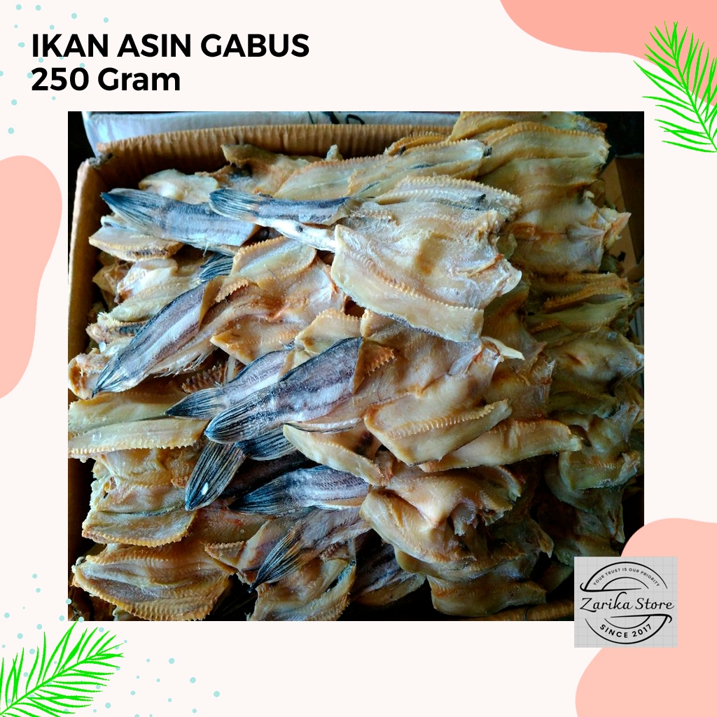 

Ikan Asin Gabus 250 gram 1/4 Seperempat