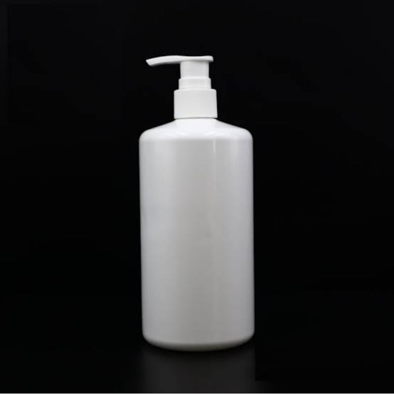 Botol putih susu 500 ml Pump / botol 500 ml tutup pump