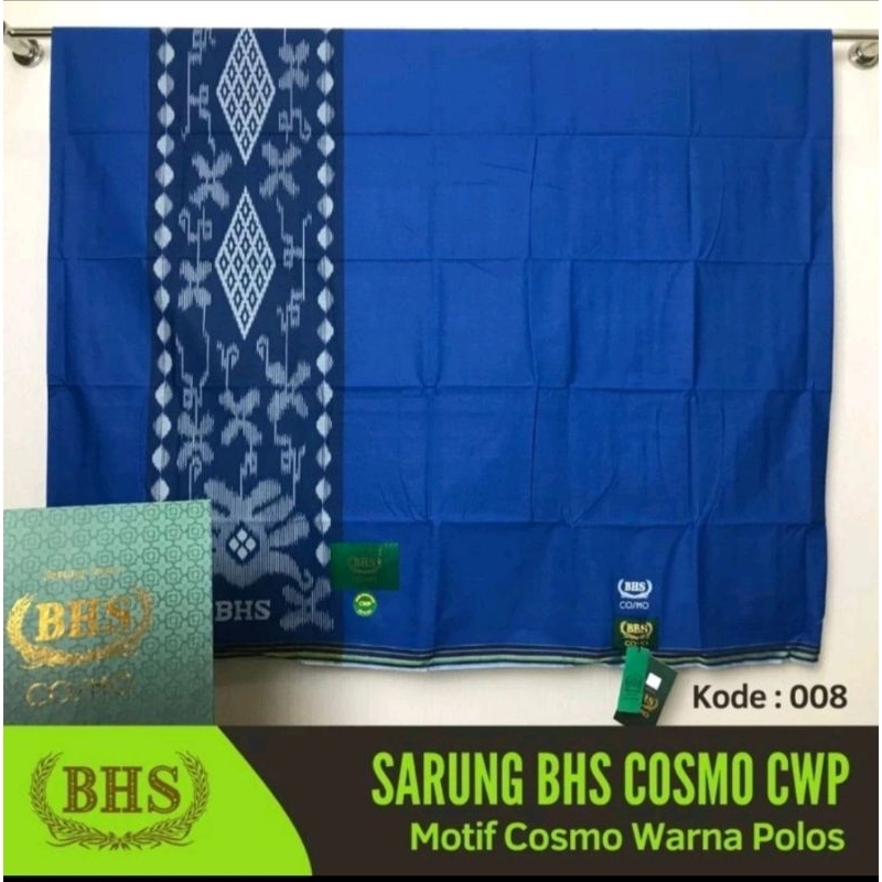 Sarung BHS COSMO polos warna terbaru original