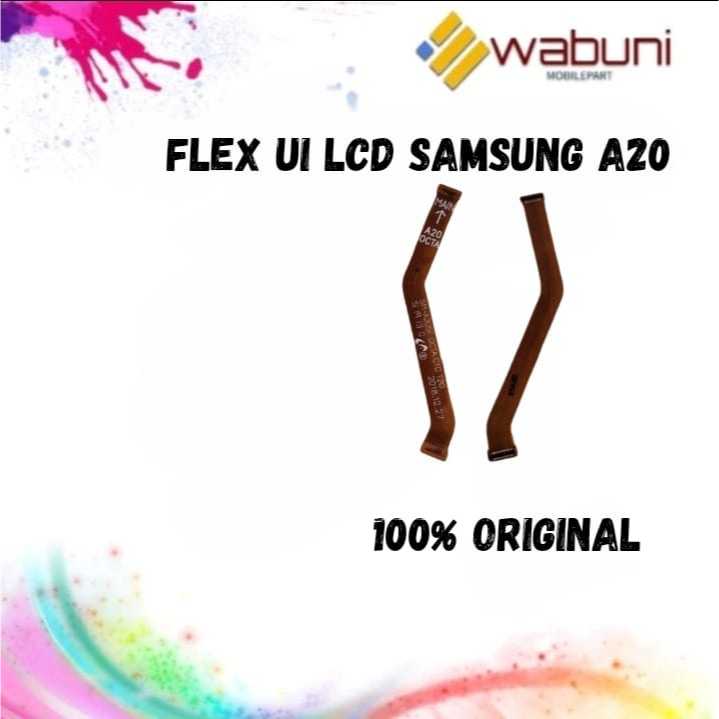 Flex UI LCD Samsung A20 ori copotan