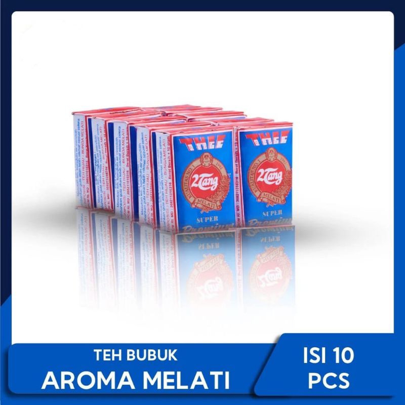 

TEH 2TANG PREMIUM (1pak: 10pcs) / Teh Seduh Cap Dua Tang / Teh 2Tang Asli Tegal Slawi / Teh 2Tang Premium/ Teh Tubruk / Teh Kepyur / Teh Seduh Wangi / Teh Melati / Oleh Oleh Tegal Slawi / Teh Tubruk Khas Tegal Slawi / Teh Solo / Teh 2Tang Biru Tegal Slawi