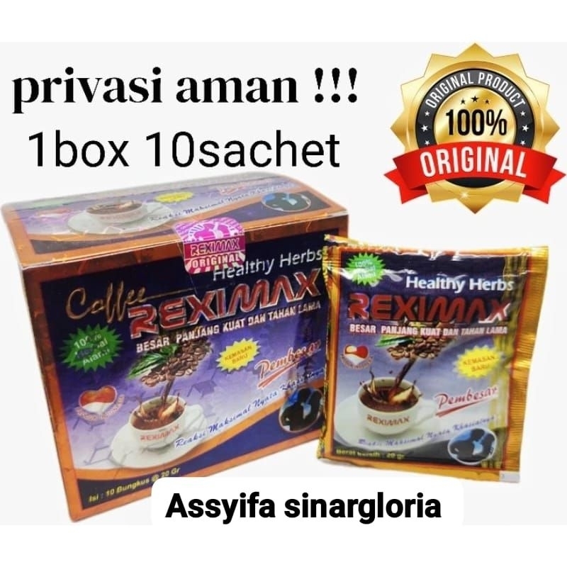 

KOPI REXIMAX ORIGINAL BISA COD minuman kebugaran pria tahan lama