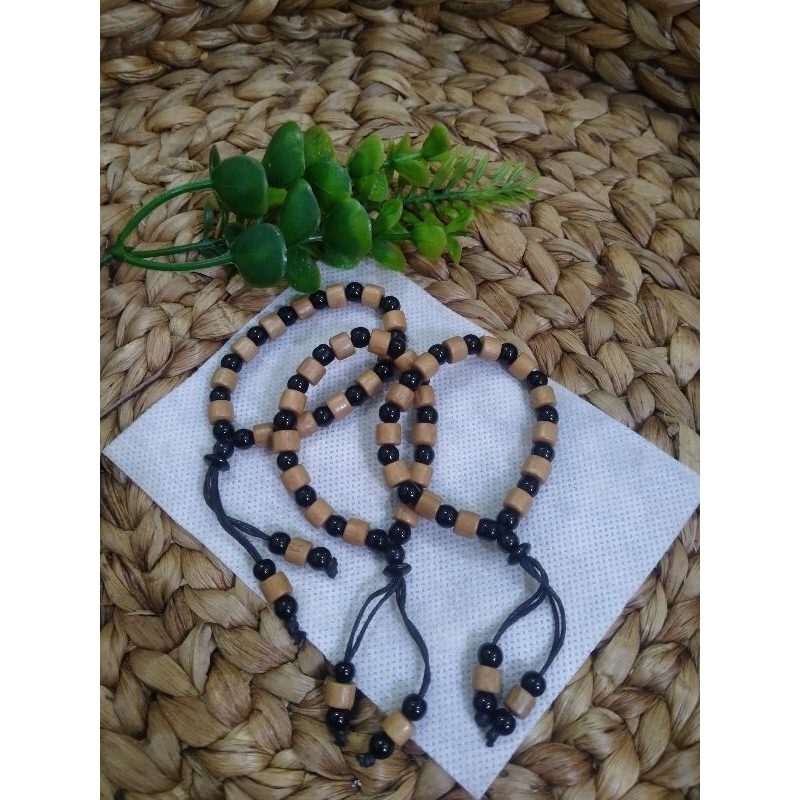GELANG KAYU / GELANG ETNIK KAYU BATU MANIK / GELANG MOTIF KAYU SERUT