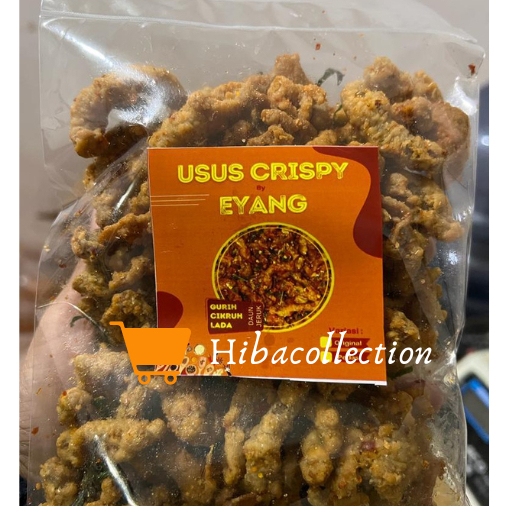 

Usus Crispy Eyang | Usus Crispy Daun Jeruk | Usus Crispy Pedas