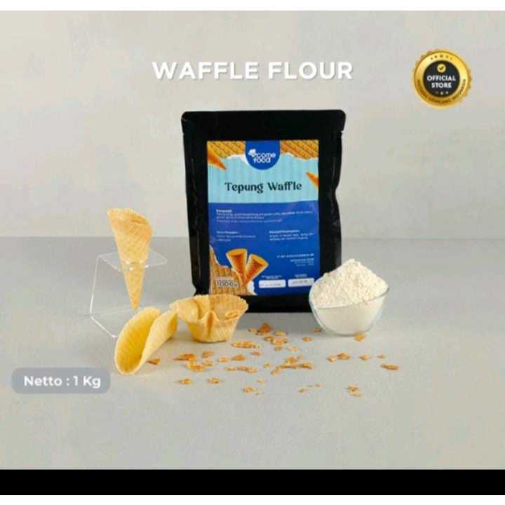 

Waffle Cone Powder(Bubuk premix powder cone untuk Cone ice cream)