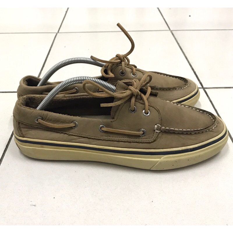"PRELOVE" Sepatu Kulit Loafer Pria Wanita Sperry Top Sider Original