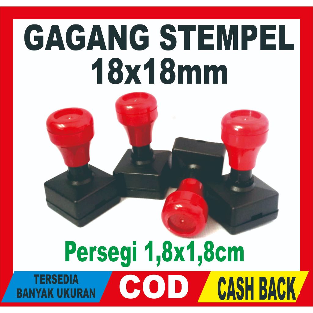 

gagang stempel 18 x 18