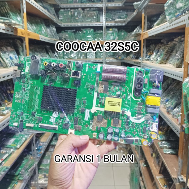MAINBOARD TV LED COOCAA 32S5C MOBO - MODUL - MB MOTHERBOARD - MESIN TV LED COOCAA 32S5C