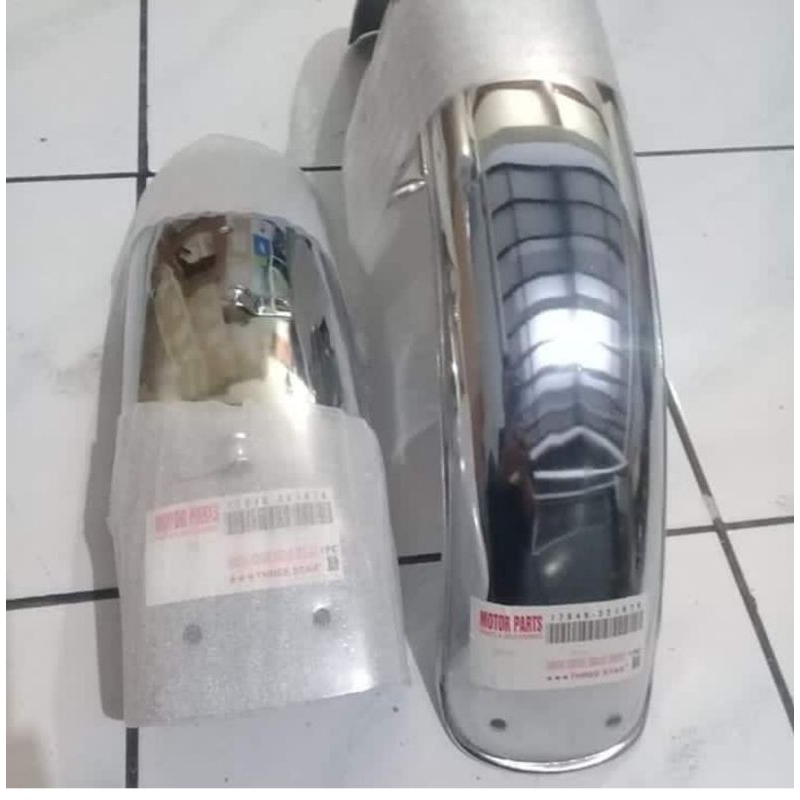 spakbor rx king depan belakang tua  cobra kobra chrome