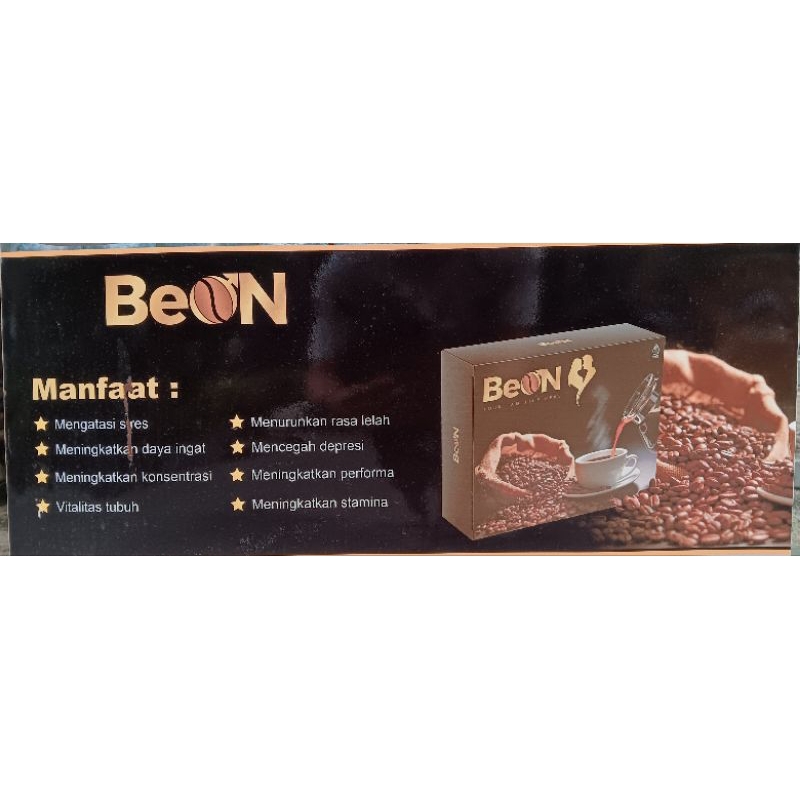 

Herbal Premium - BeON Kopi - Minuman Serbuk Kopi Krimer isi 10 Sachet
