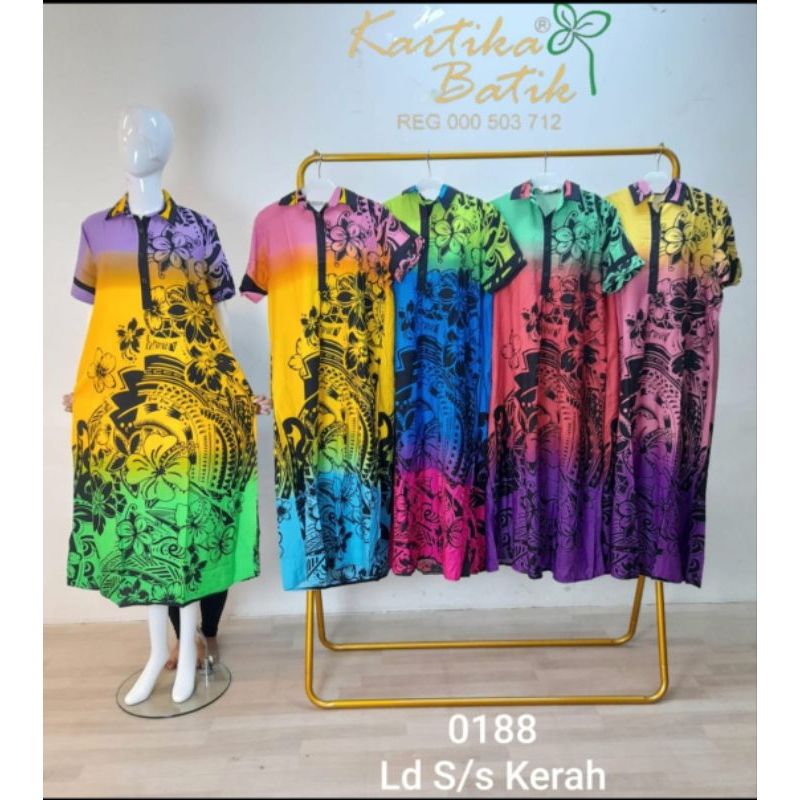 Kartika Daster Batik s/s Kerah Kemeja