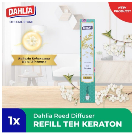 DAHLIA Reed Diffuser Refill Teh Keraton