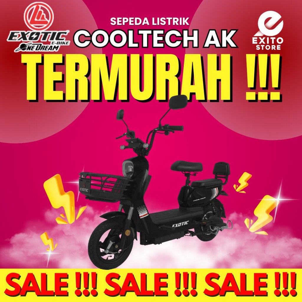 SEPEDA LISTRIK EXOTIC COOLTECH AK