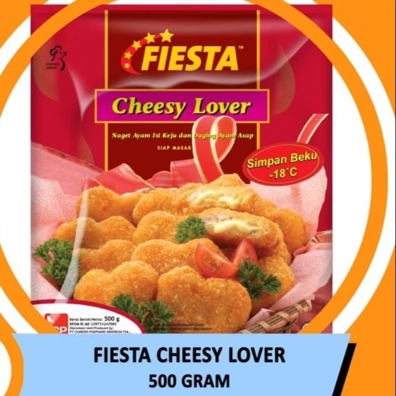 

fiesta nugget chesee lover 500 gram